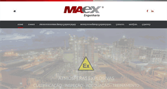 Desktop Screenshot of maex.com.br